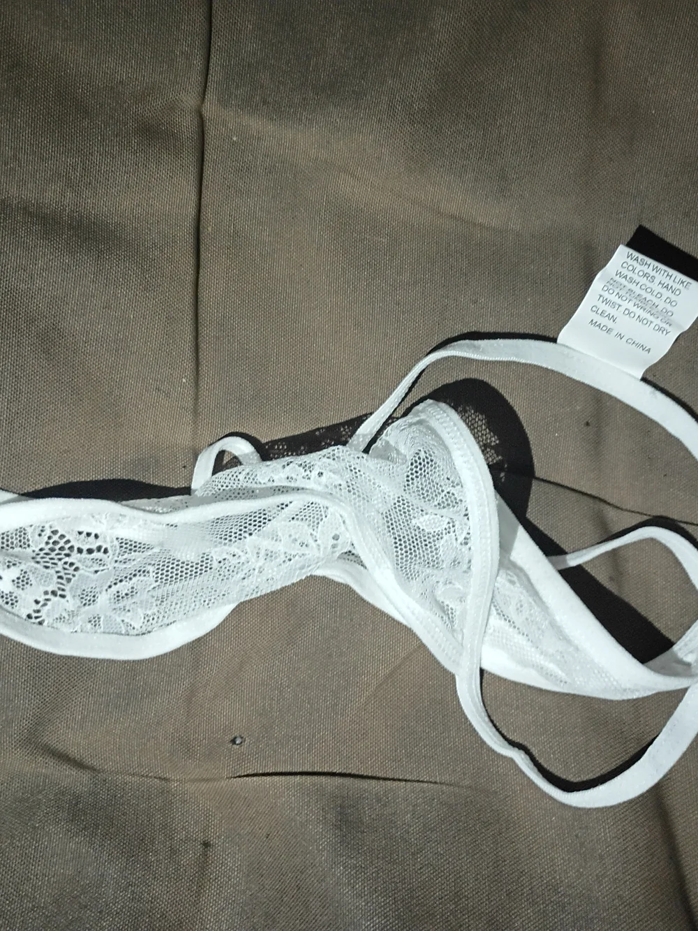 Sheer White Lace Long-Sleeve  Bandeau Shrug Lingerie Outfit Set/Skirt/Panties